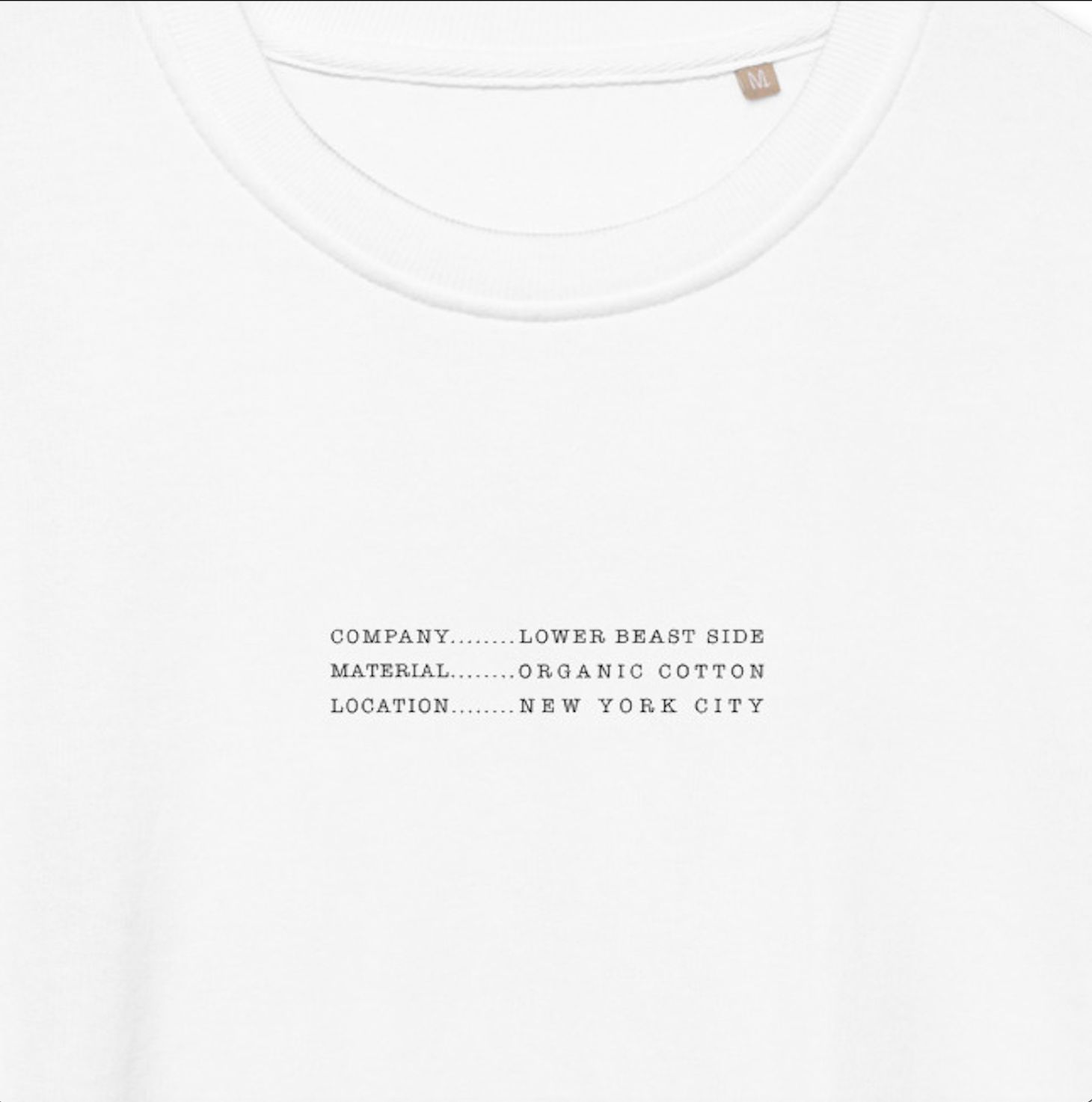 LBS INDUSTRIAL ORGANIC SWEATERSHIRT