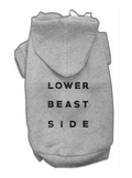 LBS GREY PULLOVER DOG HOODIE