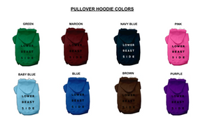 LBS BLUE PULLOVER DOG HOODIE