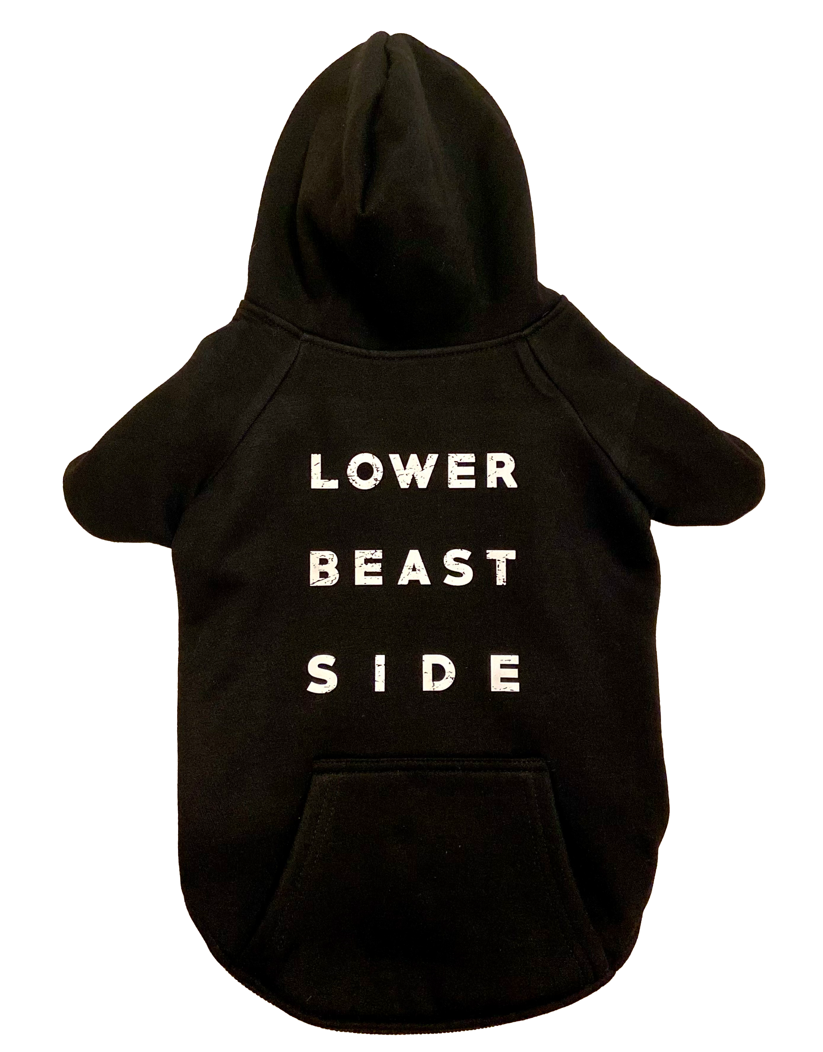 LBS Dog Hoodie With Snaps