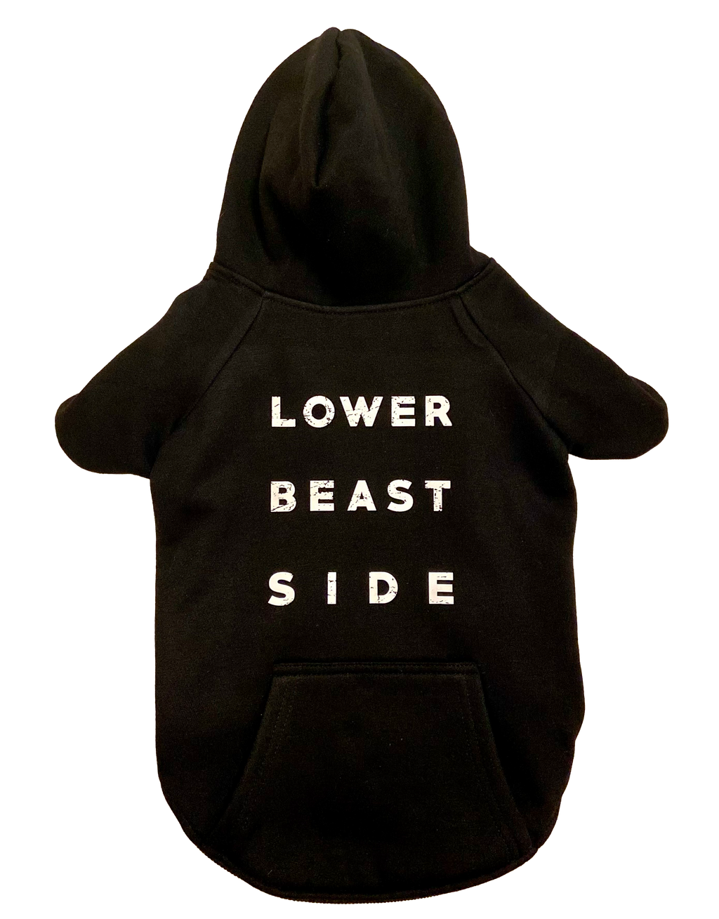 LBS Dog Hoodie With Snaps