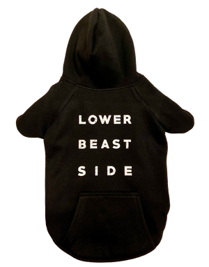 LBS Dog Hoodie With Snaps