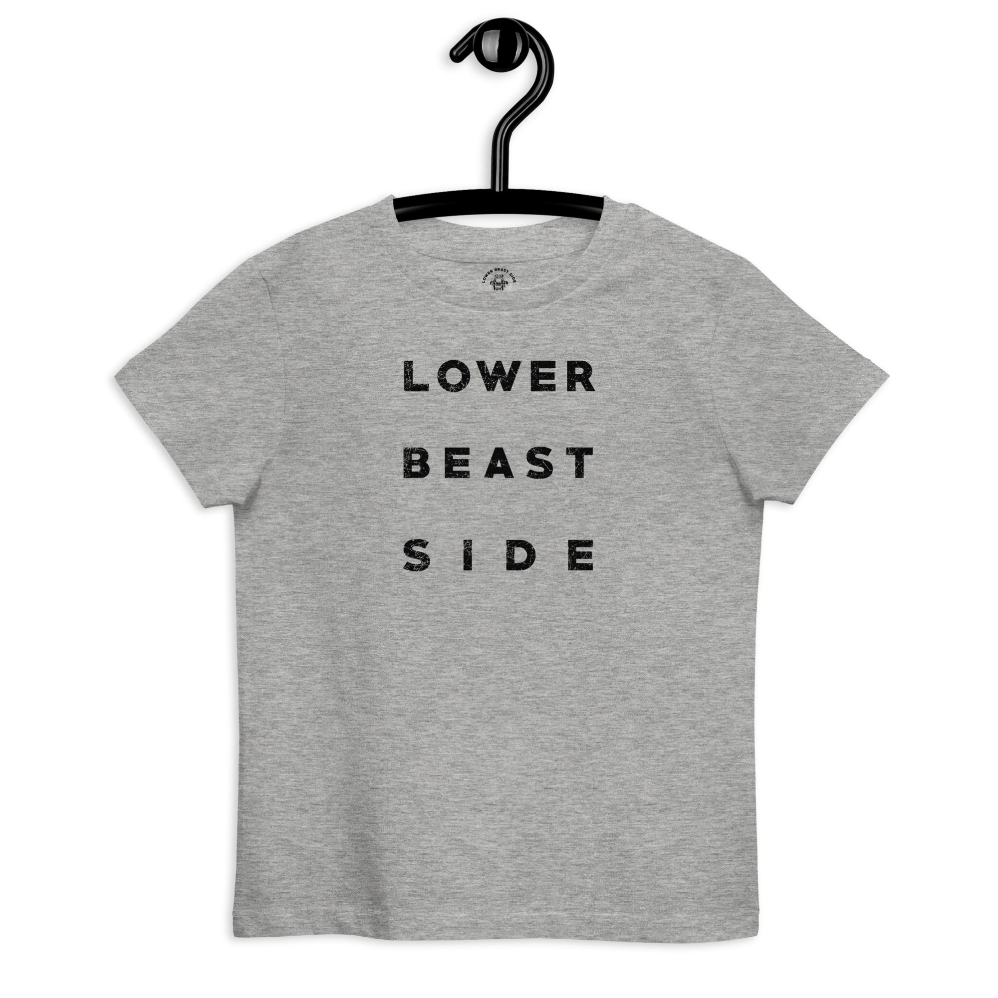 "Lower Beast Side" organic cotton kids t-shirt