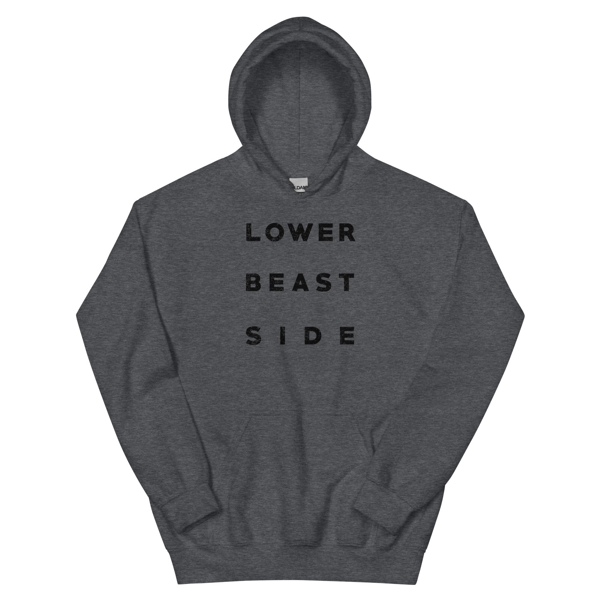 LOWER BEAST SIDE UNISEX PULLOVER HOODIE