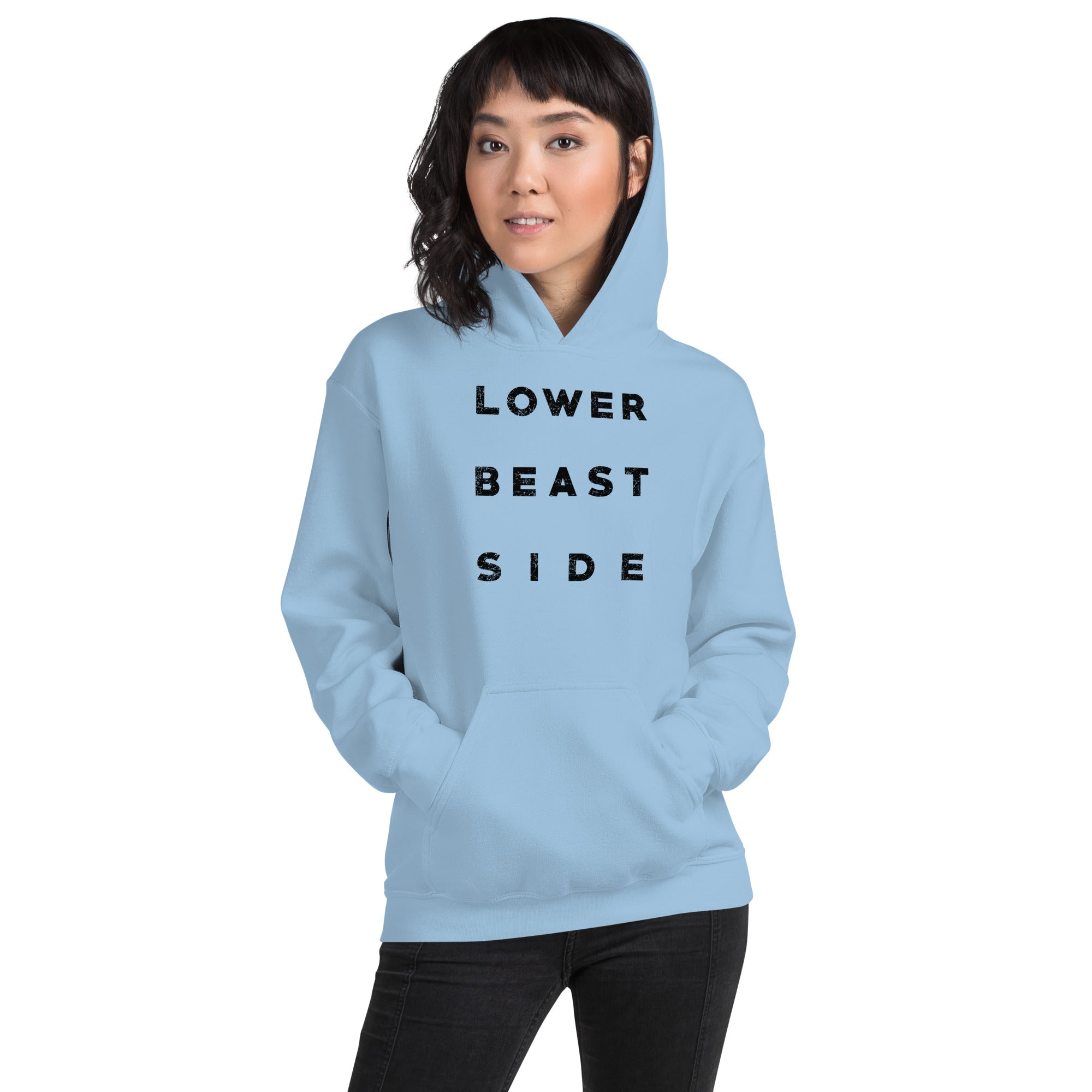 LOWER BEAST SIDE UNISEX PULLOVER HOODIE