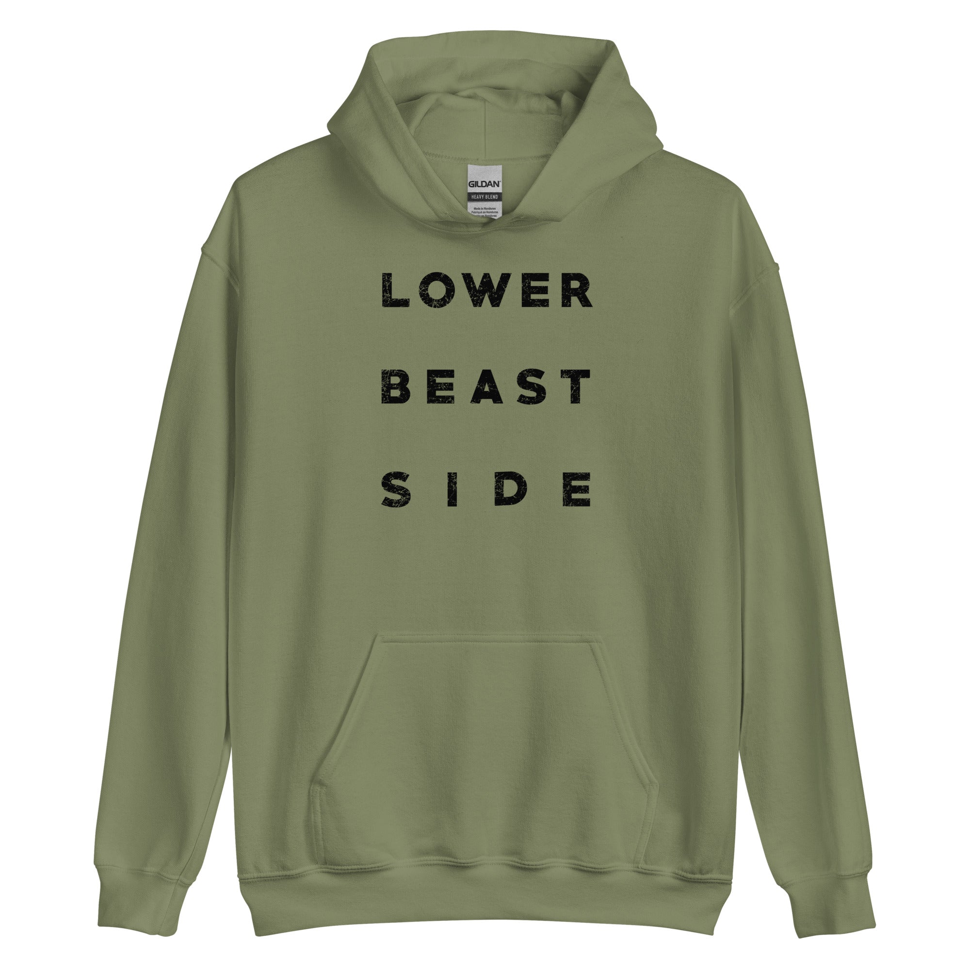 LOWER BEAST SIDE UNISEX PULLOVER HOODIE