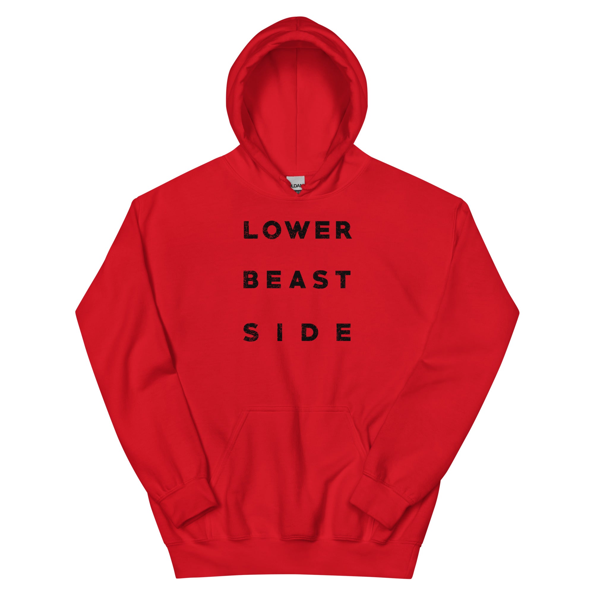 LOWER BEAST SIDE UNISEX PULLOVER HOODIE