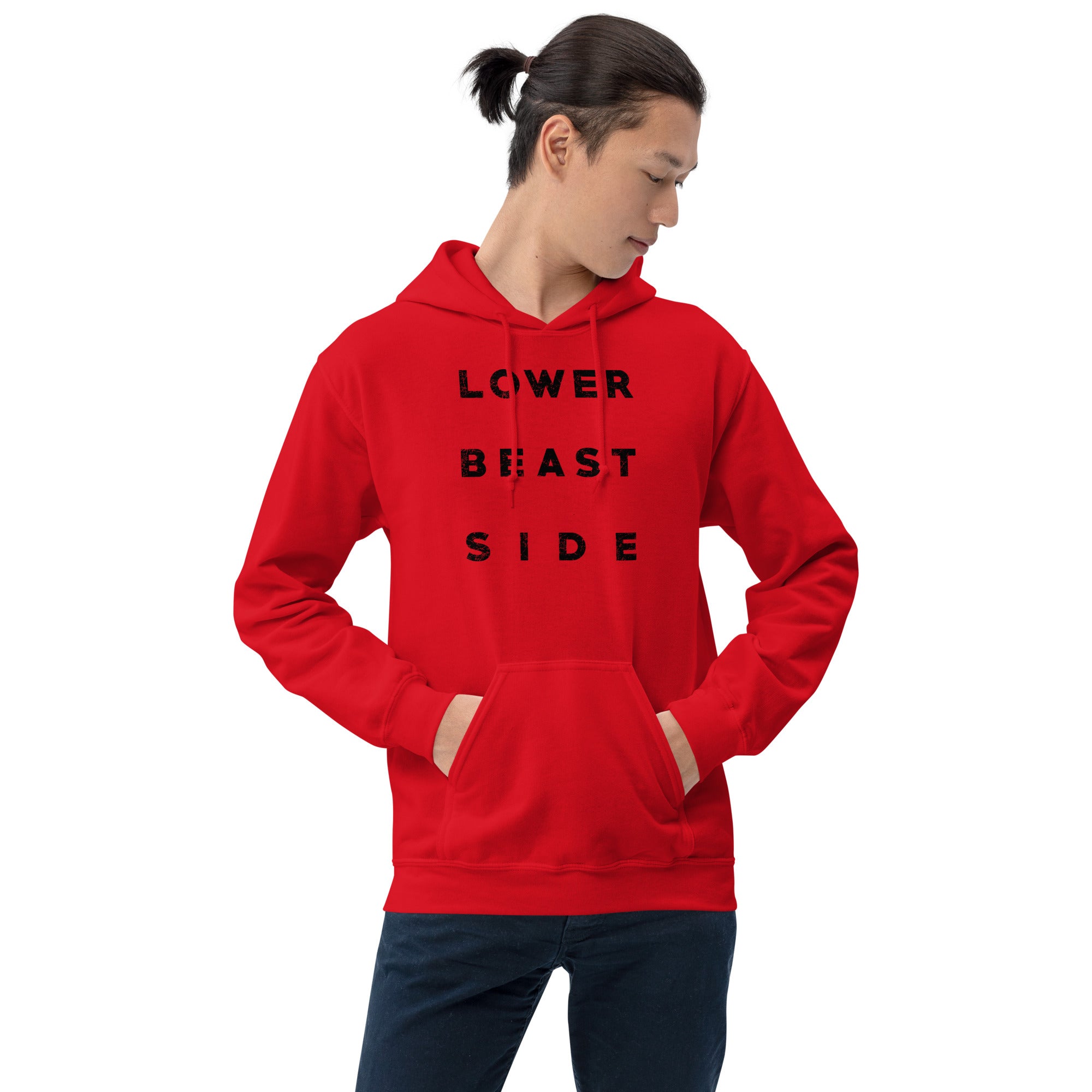 LOWER BEAST SIDE UNISEX PULLOVER HOODIE