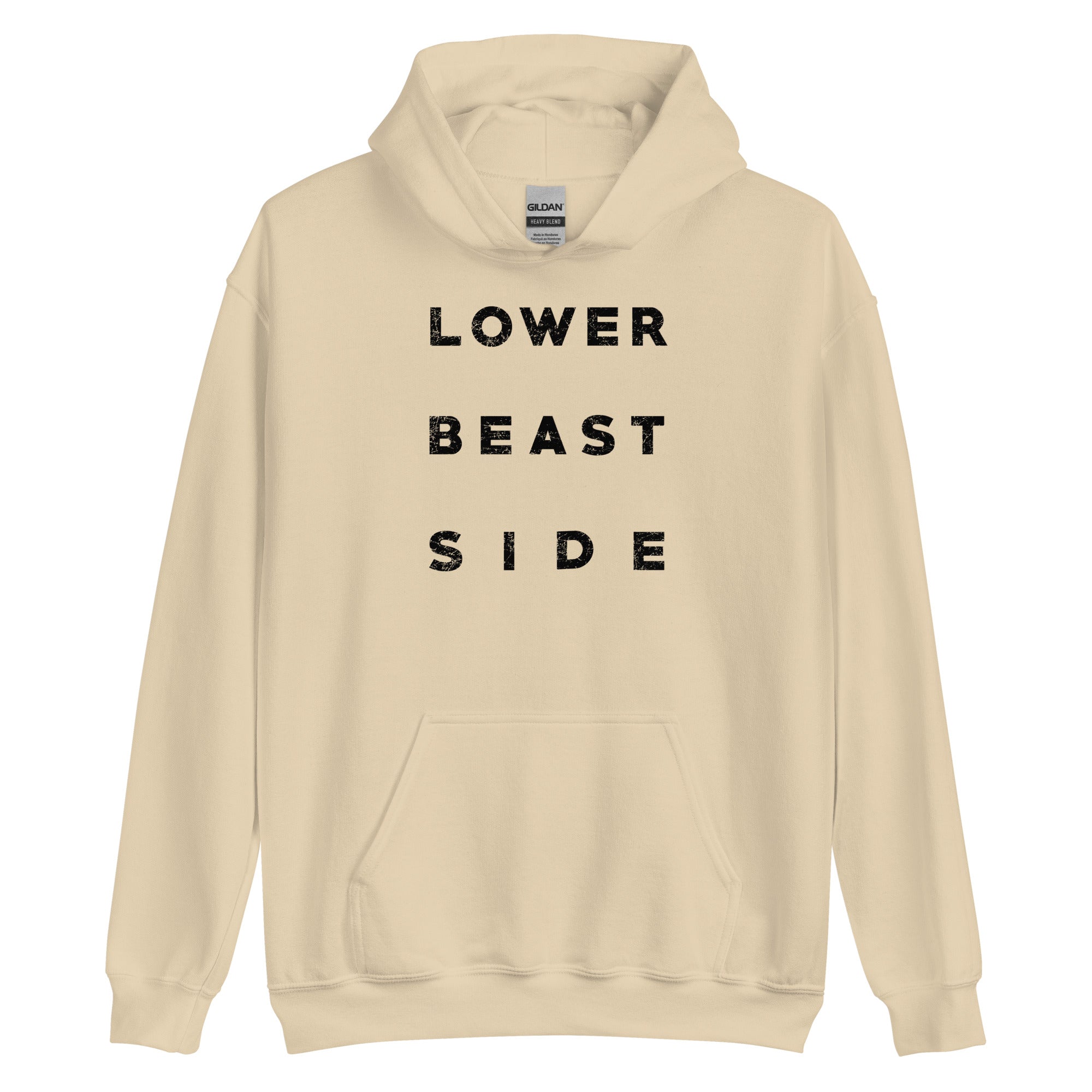 LOWER BEAST SIDE UNISEX PULLOVER HOODIE