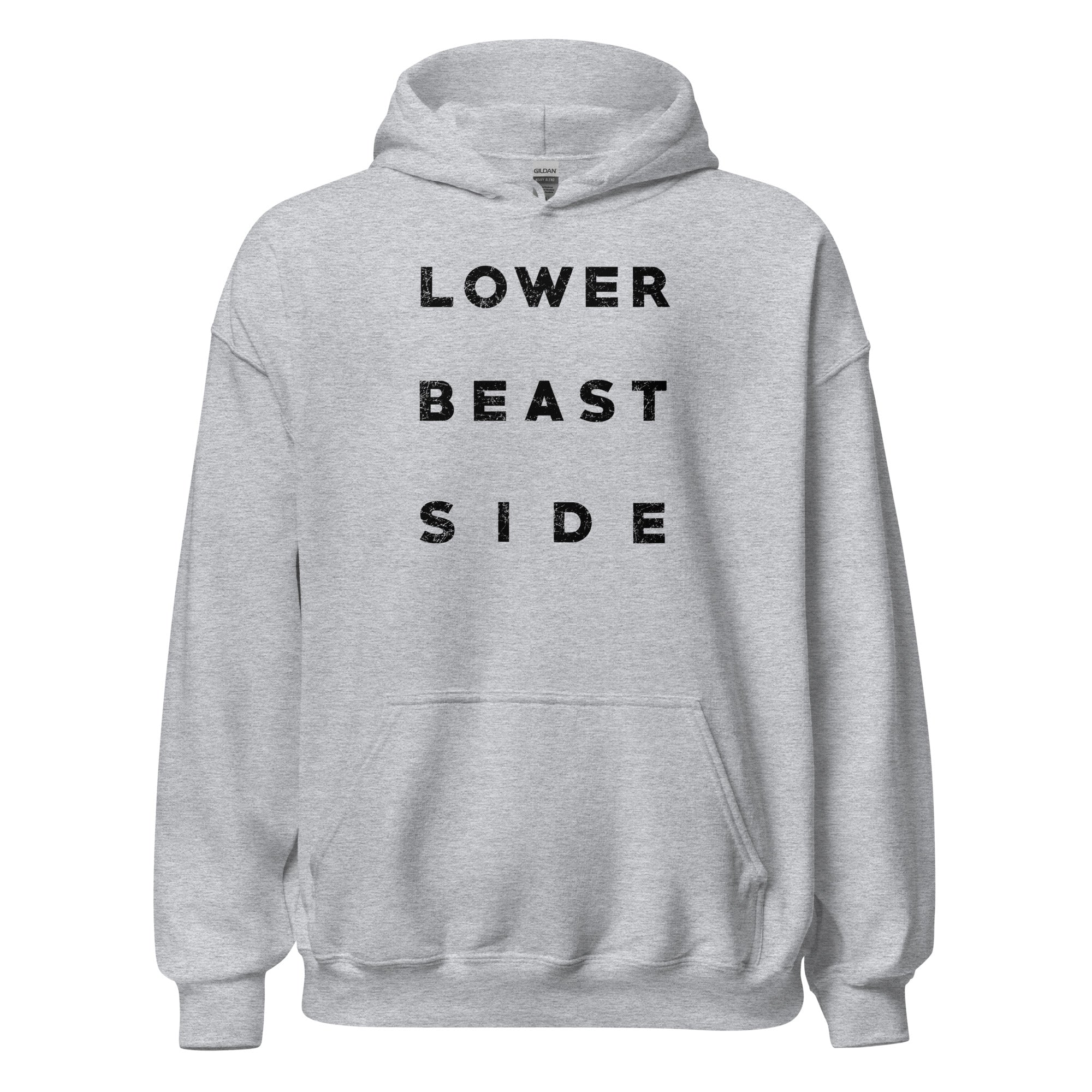 LOWER BEAST SIDE UNISEX PULLOVER HOODIE