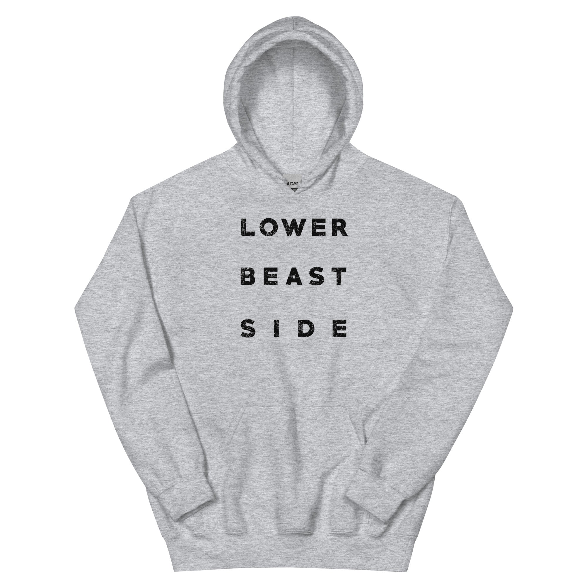 LOWER BEAST SIDE UNISEX PULLOVER HOODIE