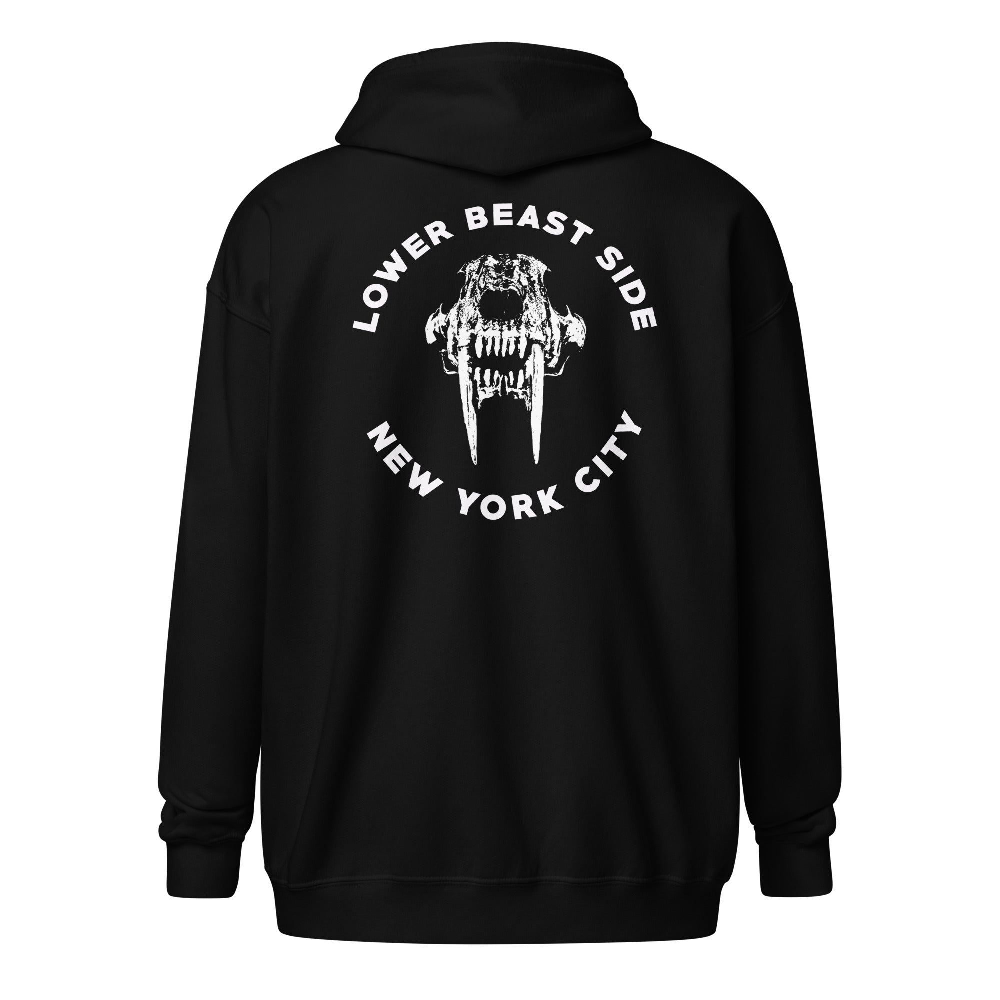 LOWER BEAST SIDE HEAVY DUTY ZIP HOODIE