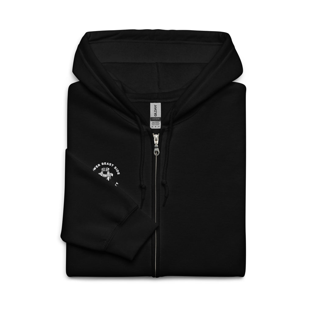 LOWER BEAST SIDE HEAVY DUTY ZIP HOODIE