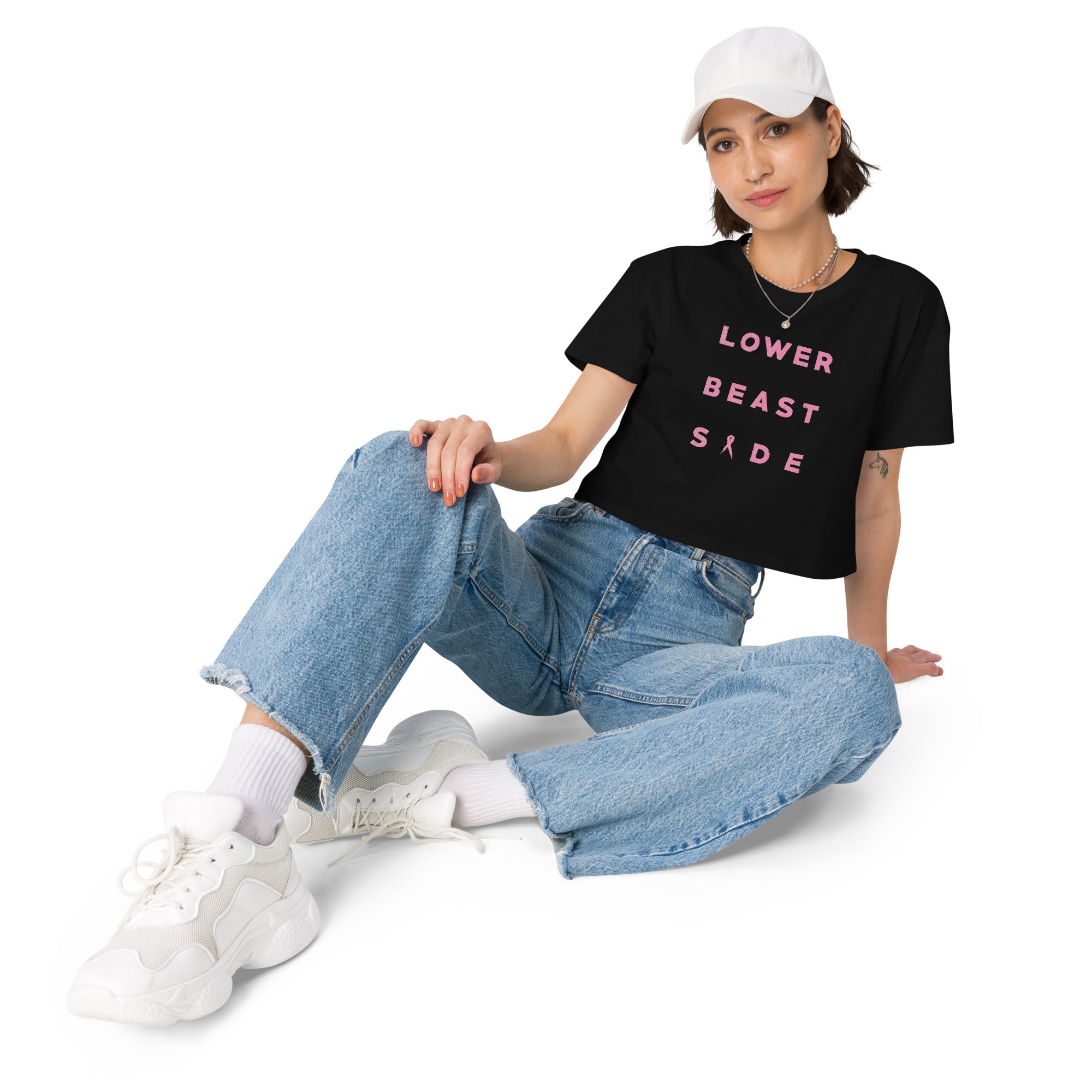LBS Breast Cancer Awareness Women’s Crop Top