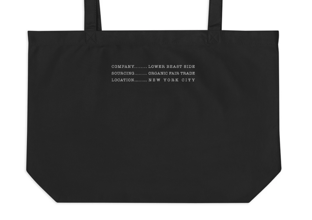 BEAST BAG ORGANIC COTTON TOTE