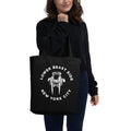 LOWER BEAST SIDE LOGO ORGANIC ECO TOTE BAG