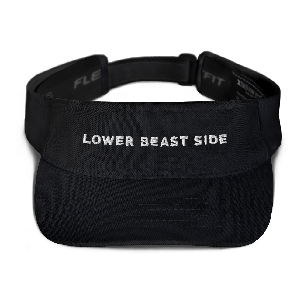 LOWER BEAST SIDE EMBROIDERED SUN VISOR