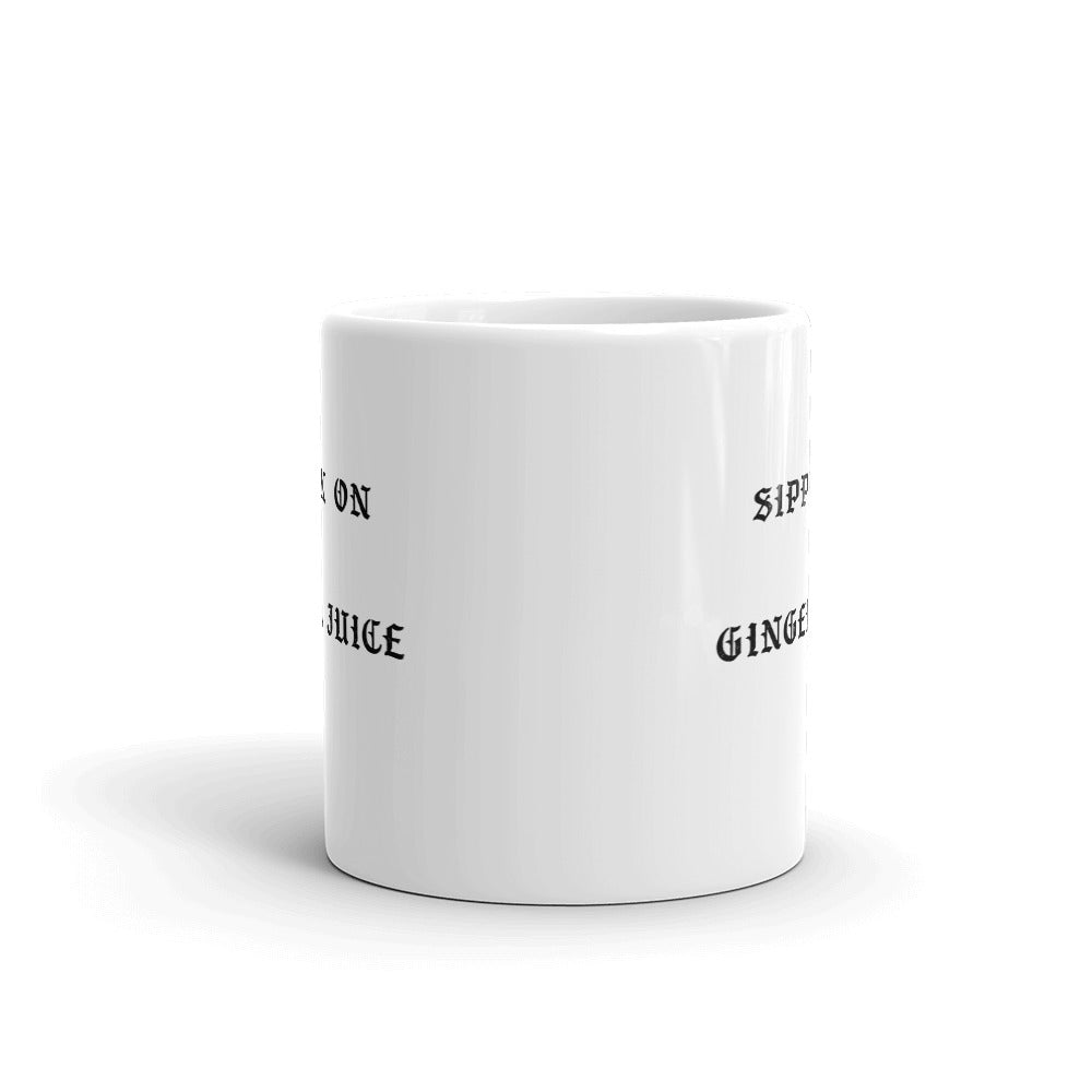 SIPPIN ON GINGER JUICE CERAMIC MUG