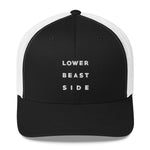 LOWER BEAST SIDE EMBROIDERED TRUCKER CAP