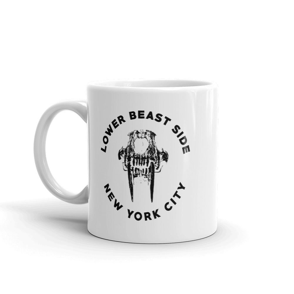 LOWER BEAST SIDE LOGO CERAMIC MUG