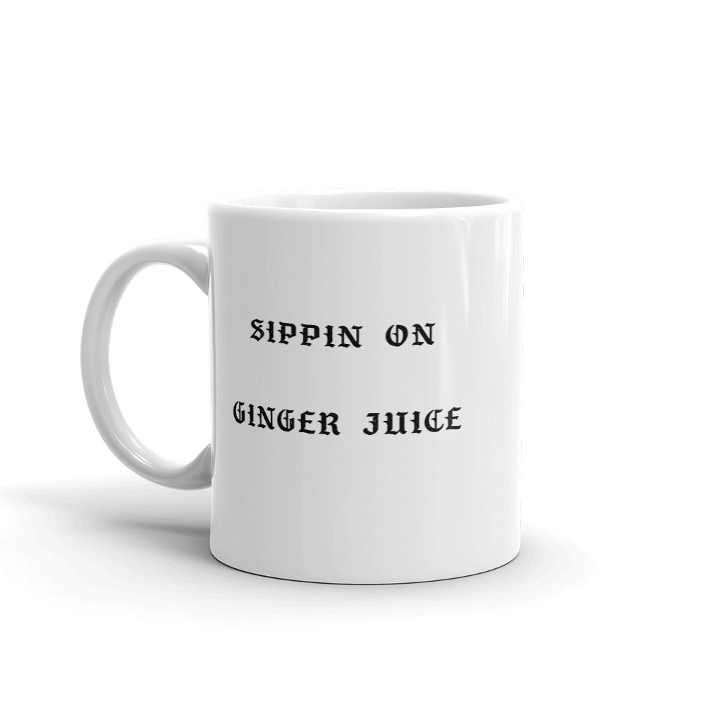 SIPPIN ON GINGER JUICE CERAMIC MUG