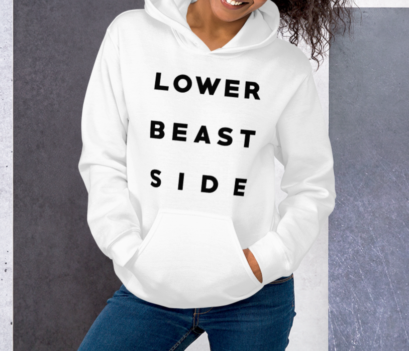 LOWER BEAST SIDE UNISEX PULLOVER HOODIE