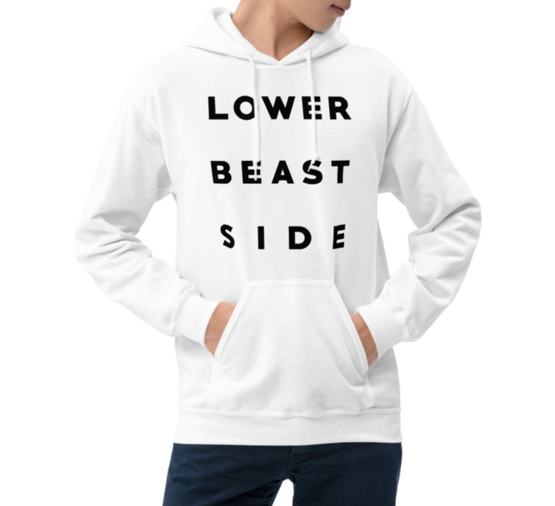 LOWER BEAST SIDE UNISEX PULLOVER HOODIE