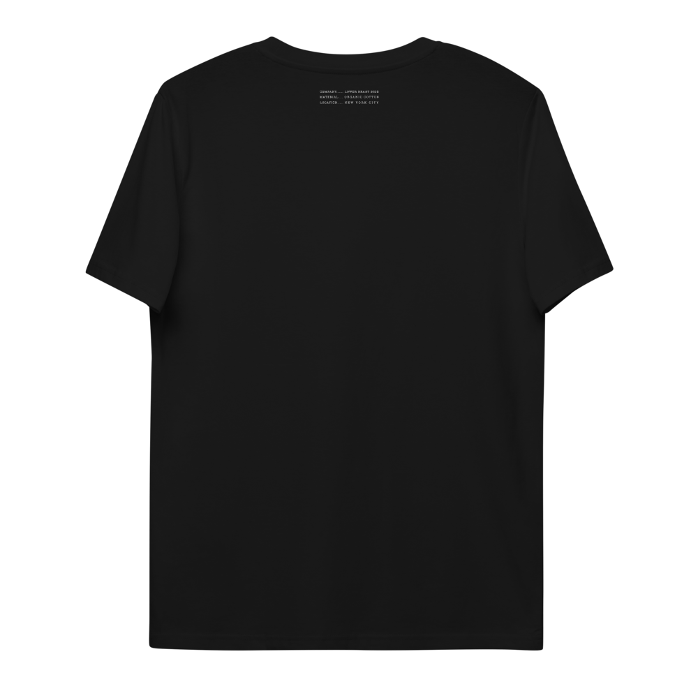 LOWER BEAST SIDE OUTLINE SUBTLE ORGANIC TEE