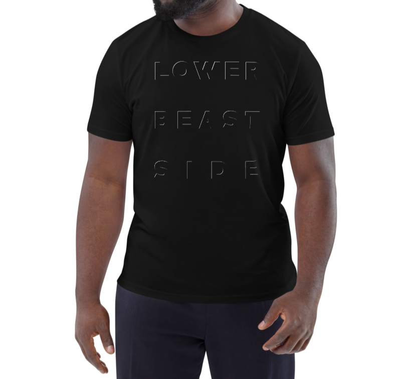 LOWER BEAST SIDE OUTLINE SUBTLE ORGANIC TEE