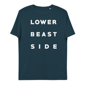 LOWER BEAST SIDE: UNISEX ORGANIC COTTON T-SHIRT